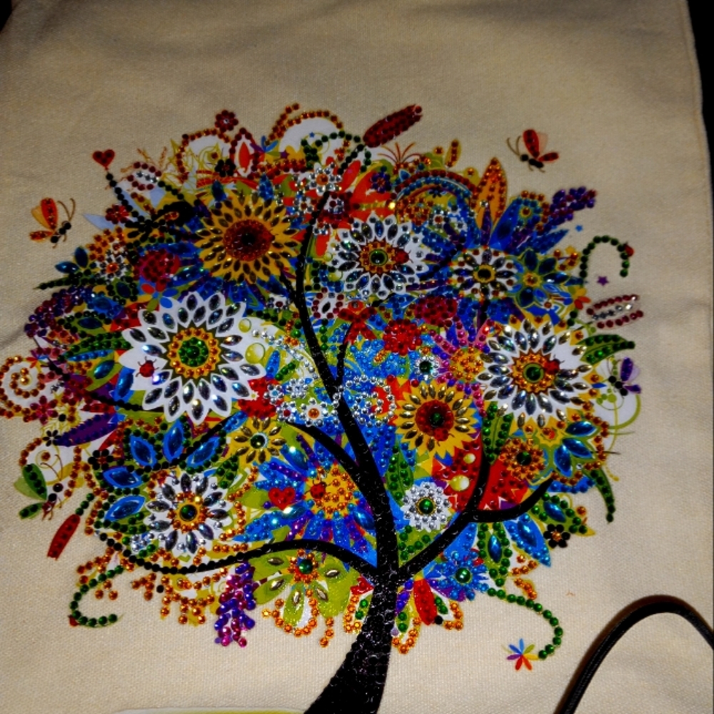 Stunning Crystal Tote Bag
